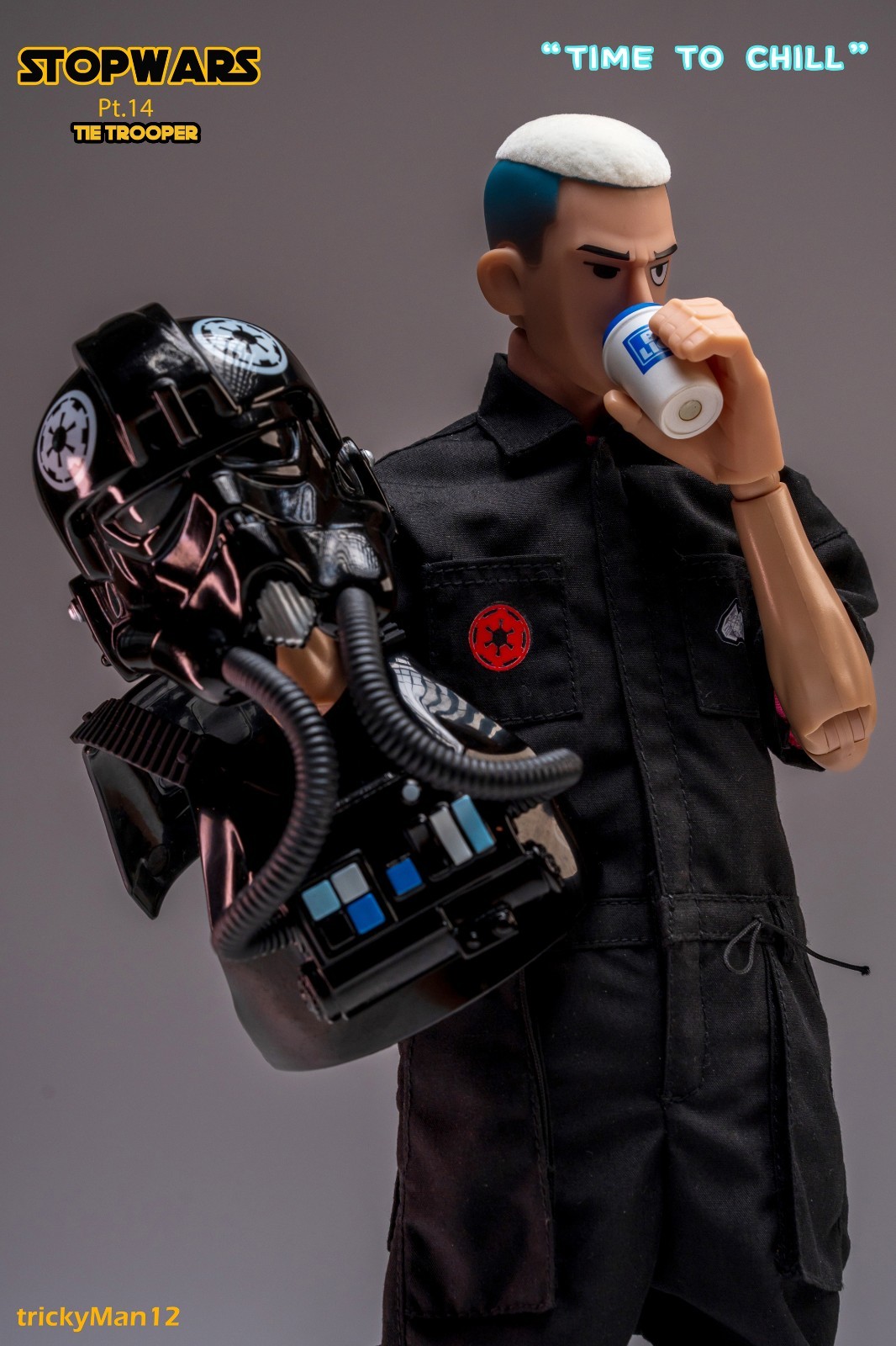 trickyman12 1/6 action figure STOPWARS Pt.14 TIE TROOPER
