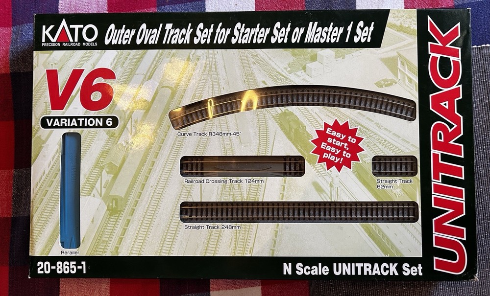 KATO Unitrack N Scale V 6 20-865-1