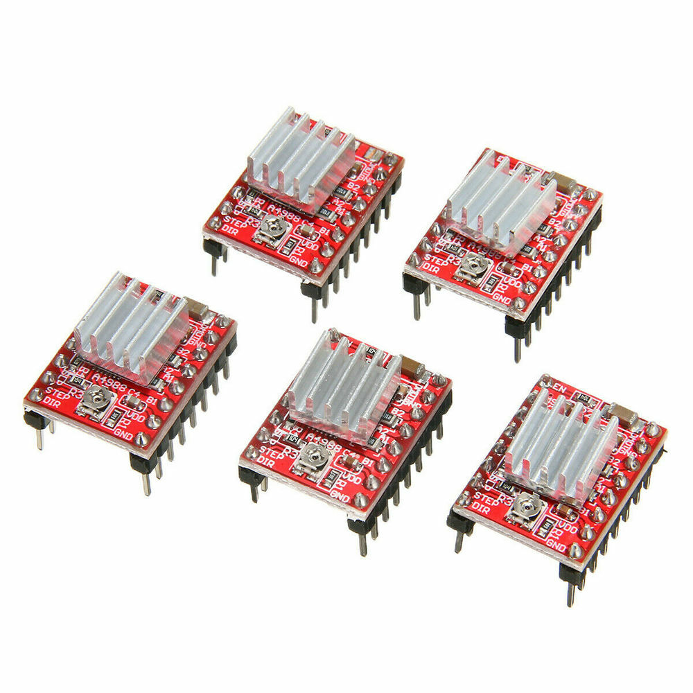 5PCS A4988 3D Printer Stepper Motor Driver Module StepStick for Pololu Reprap