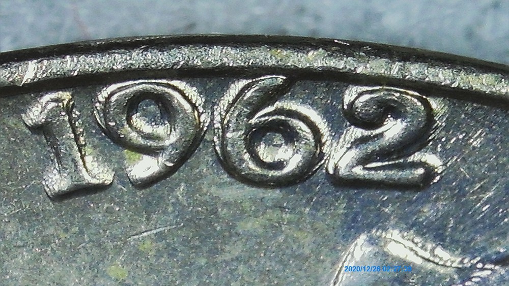 1962 Jefferson Nickel Error DDO MS Uncirculated