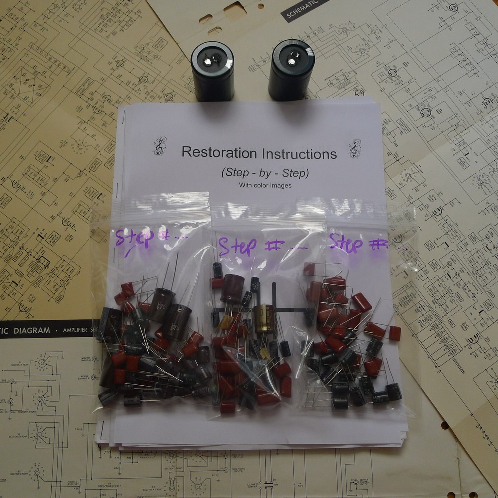 Heathkit SB-400 restoration kit service recap capacitor fix rebuild