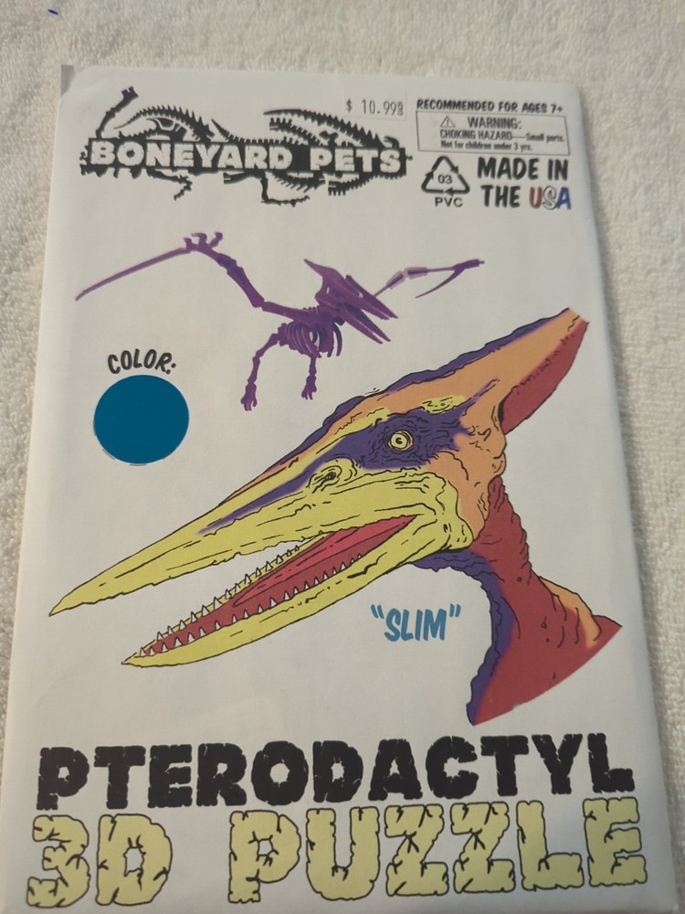 Blue Pterodactyl Boneyard Pets