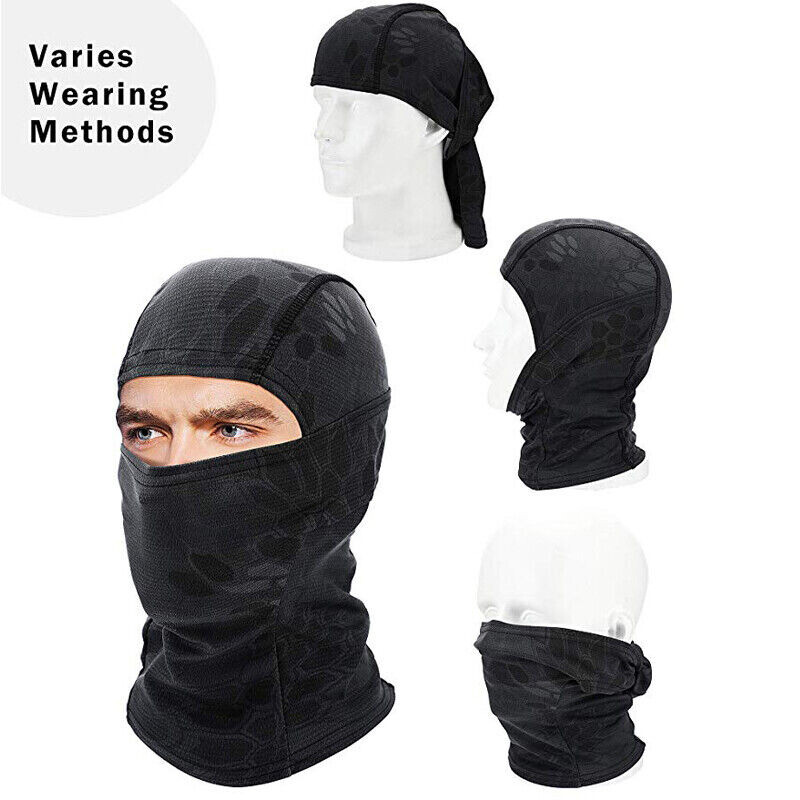 Tactical Military Balaclava Camouflage Face Mask Hunting Neck Tube Hood Ski Mask