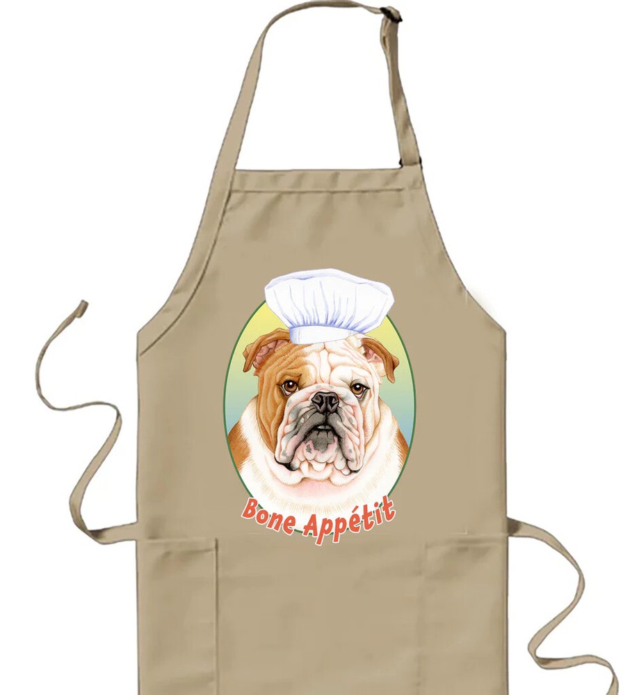 Bulldog Cookin' Apron