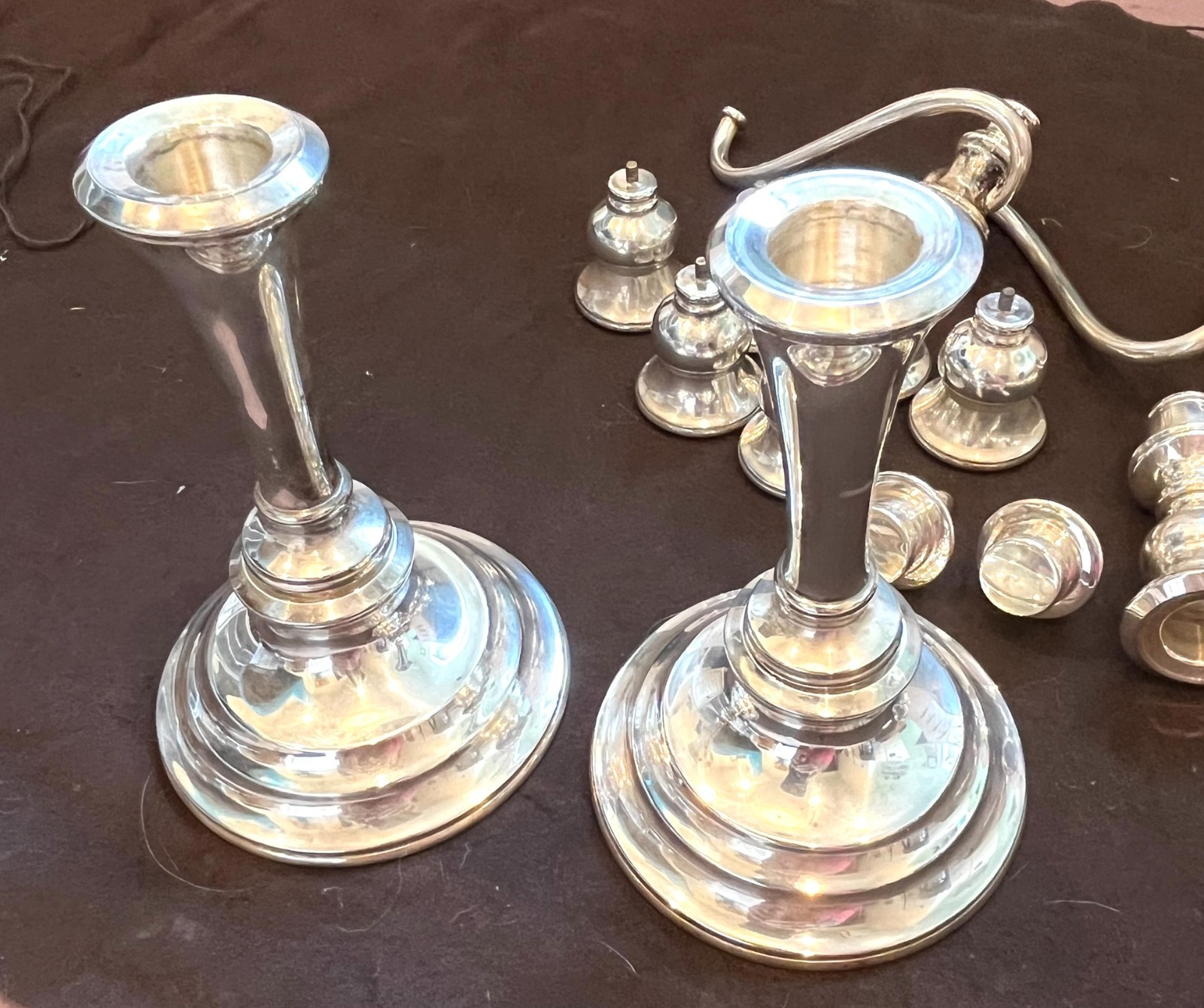 Twisted Branch Candelabras Sterling 950 ~ Puritan ~ Multi combinations 2 avail