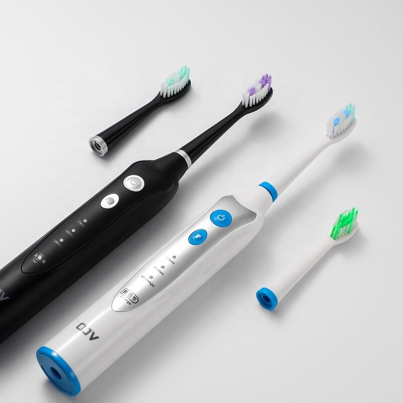 OJV Rechargeable Handle Wireless Charging Vibrating Electric Toothbrush