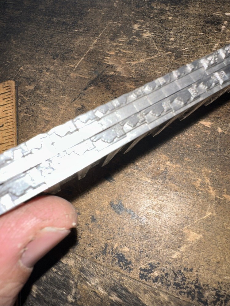 Printing Blocks ( Fingers Pointing ) Lead Blocks Printing Blocks