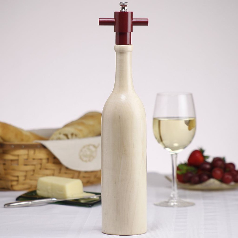 14.5" Wine Bottle Salt Mill