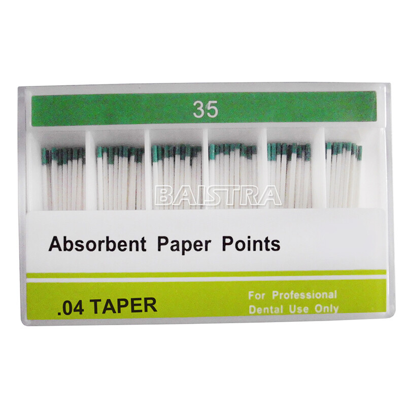 AZDENT Dental Gutta Percha Points &Absorbent Paper Points Taper Coded Endodontic