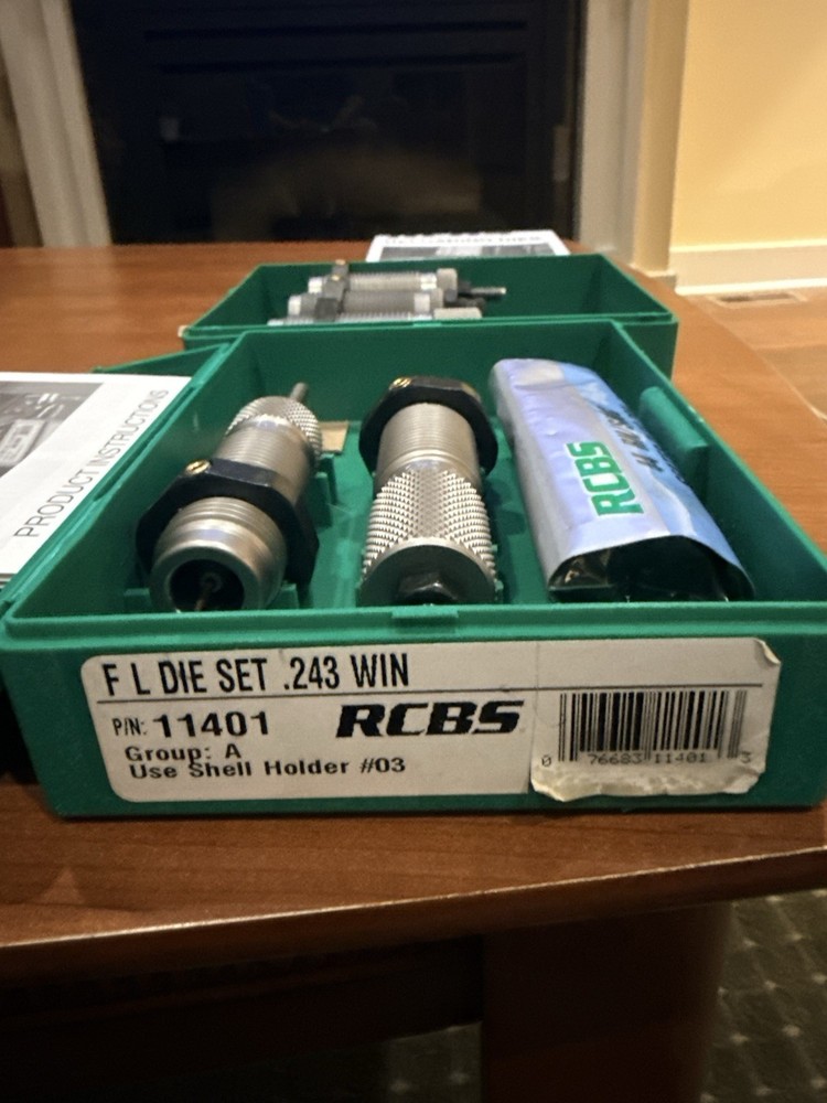 RCBS reloading die sets