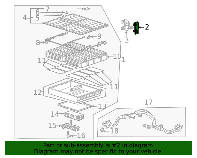 Genuine Audi Control Module 4K0-915-233-A