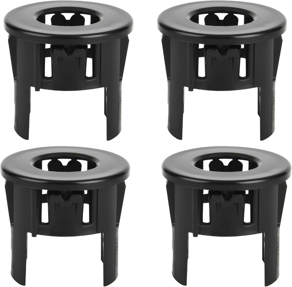 Replacement for Parking Aid Assist Sensor Bracket Bezel Outer Bumper 4 Pcs