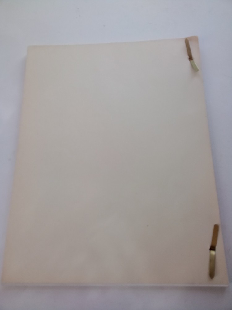 1990 Original Seinfeld Script "The Seinfeld Chronicles/The Stake Out" 44pp...