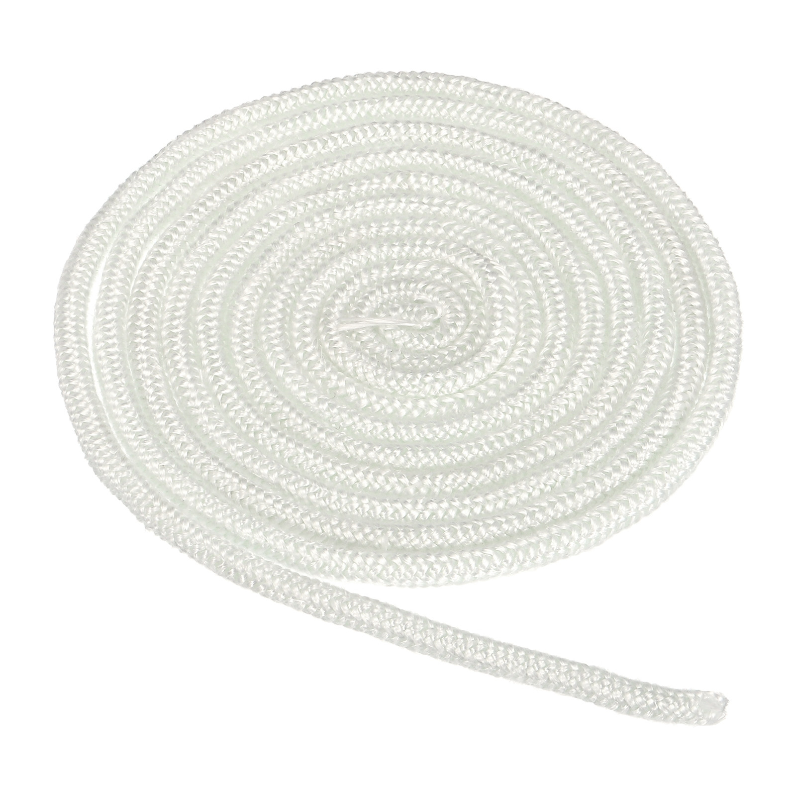 1/4"x 118" Wood Stove Gasket Fiberglass Round Seal Rope Replacement White