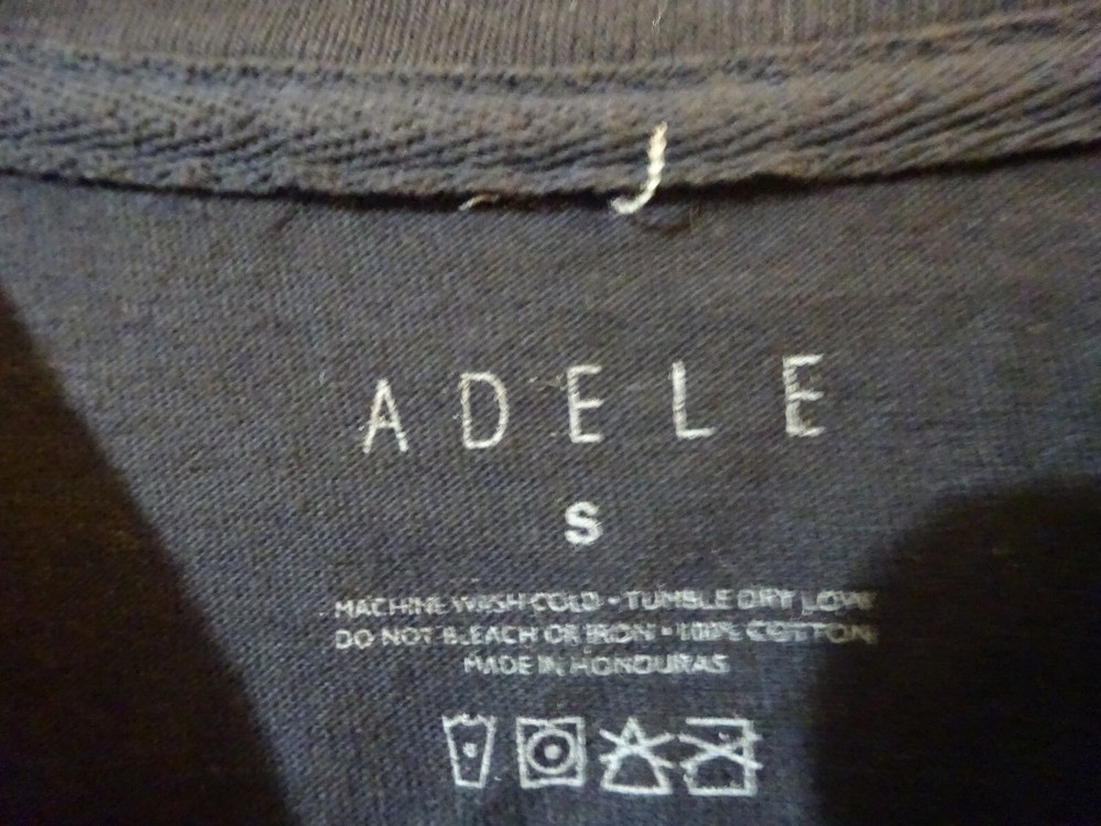 Official Weekends with Adele Las Vegas Short Sleeved S Shirt Confetti & Bag 2024