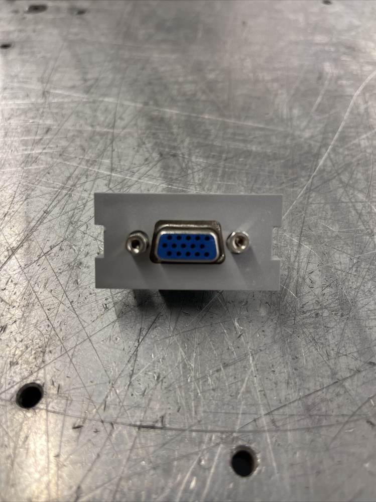 VGA Pin out Hubble Faceplate Insert CD-SLIM15F