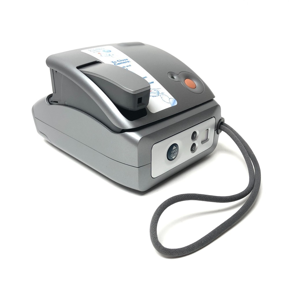 Polaroid one silver instant camera