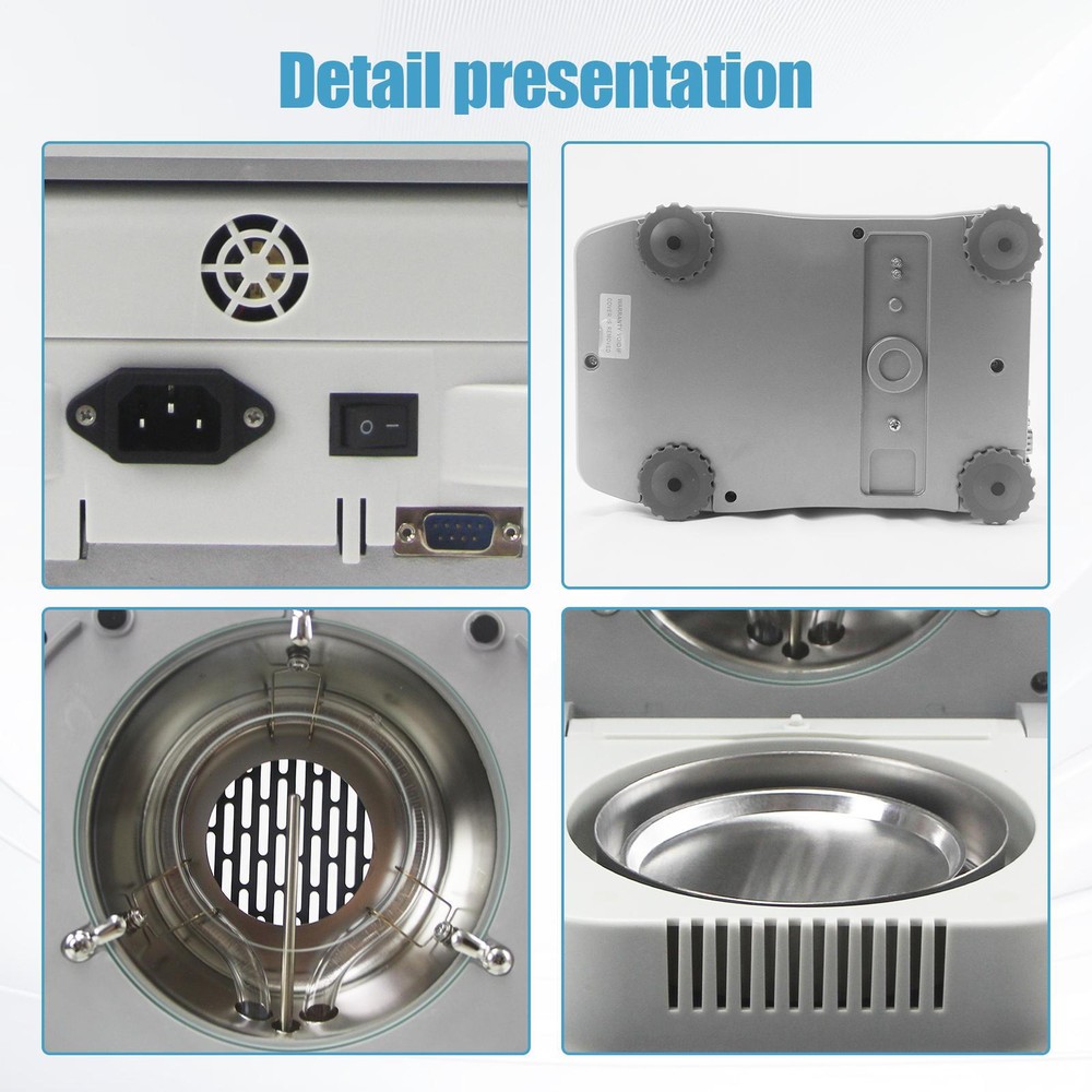 Moisture Analyzer Machine Halogen Heating Lab Moisture Analyzer 120g advantage