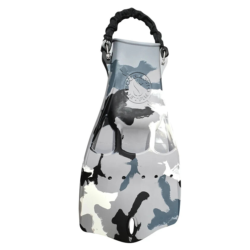 Scubapro - Jet Fin with Spring Heel Strap - Medium - White Camo - Durable Rubber