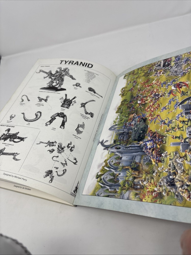 Games Workshop Paperback Codex Tyrandis Warhammer 40,000 Very Good Condition