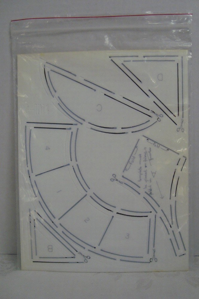 Double Wedding Ring Stencil & Instructs ~ Quick Classics by Pepper Cory ~ READ