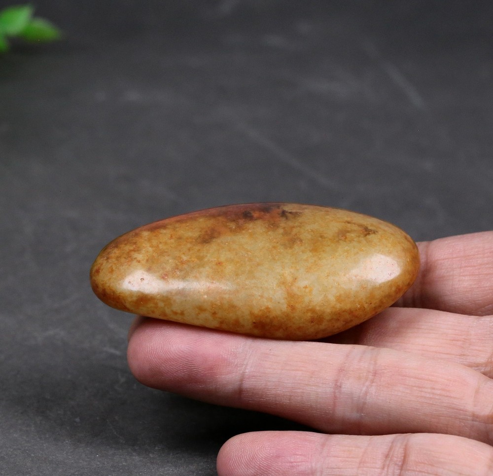 92G Certified 100% Hetian jade(Nephrite) Raw stone 和田玉籽料原石