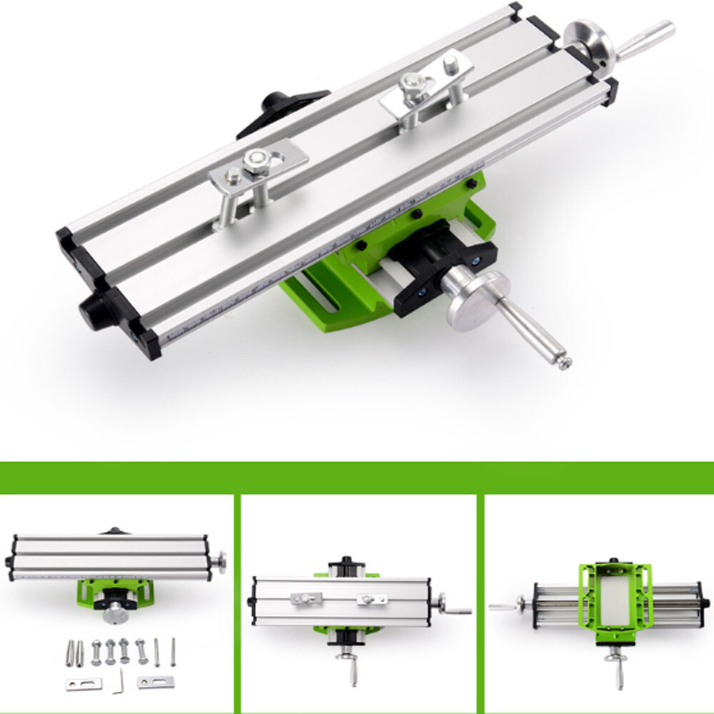 Multi-function Cross Slide Stand Table Drill Mounting Milling Machine Table Tool