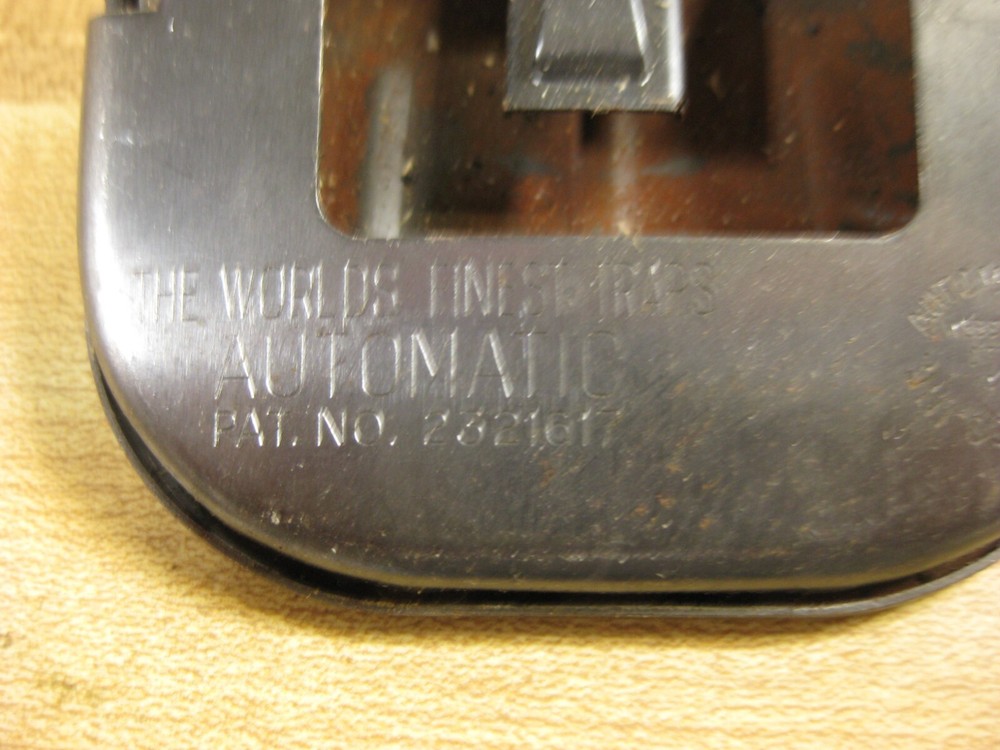 Antique Rat Traps Instant Set Automatic Trap Co.