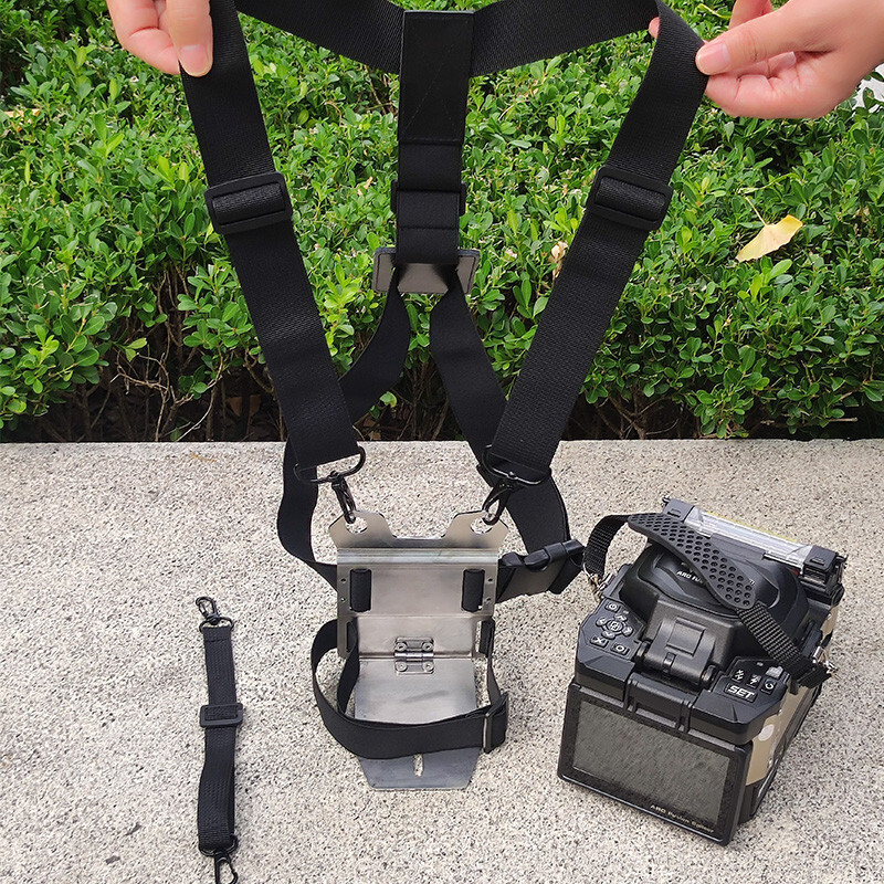 Fiber fusion splicer high-altitude strap bracket universal protective bracket