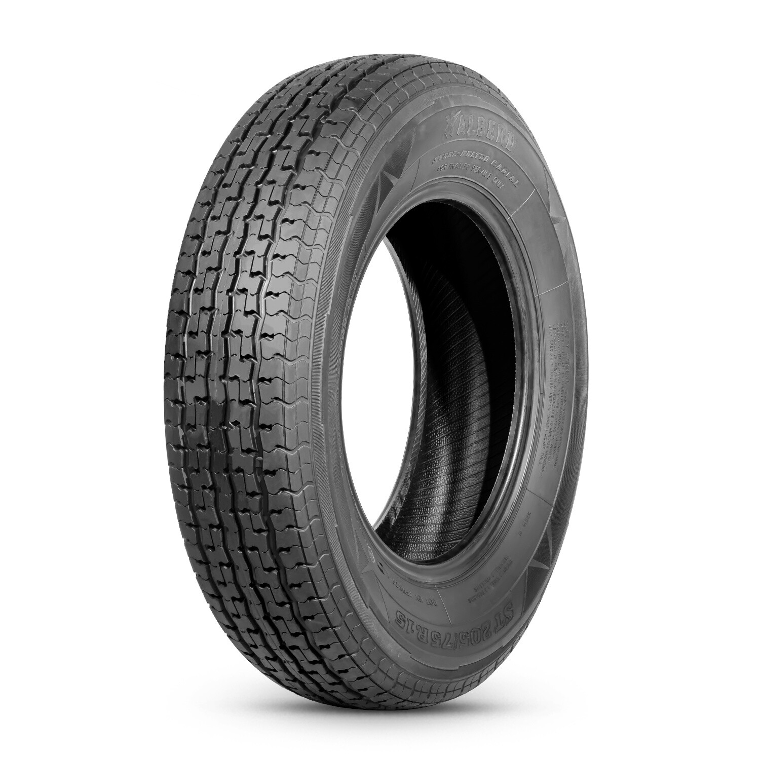 Set 4 ST205/75R15 Trailer Tire 8Ply ST 205 75 15 Load Range D Radial Tyres Tire