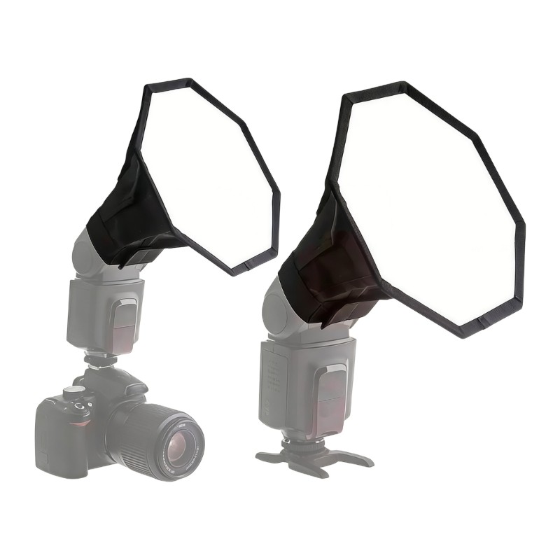 Octagon Soft Diffuser Lamp Cover Cloth Diffuser Reflectors Lamp Sock Photography