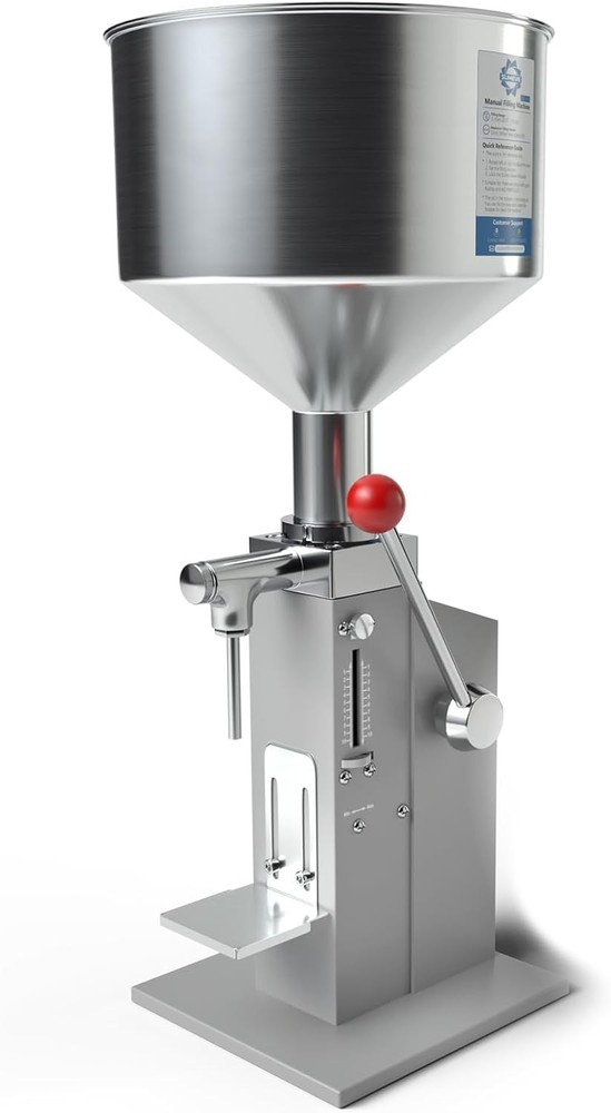 Efficient Manual Liquid and Paste Filling Machine 5-55ml - High Temp Resistant