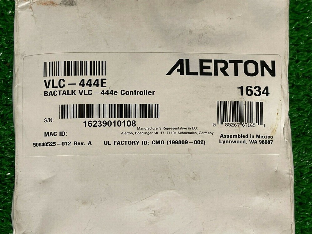 Alerton VLC-444E Bacnet Field Controller