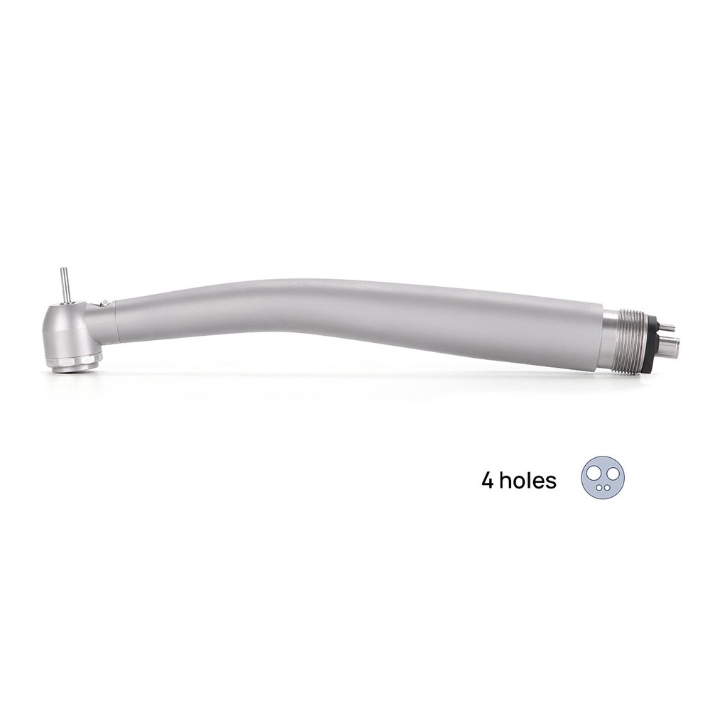 Dental E-generator LED Handpiece High Speed Ceramic Torque Head Push Button 4/2H