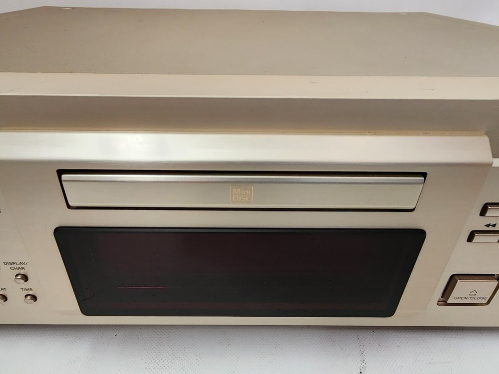 SONY MDS-JA30ES MD MiniDisc Deck Tested Working