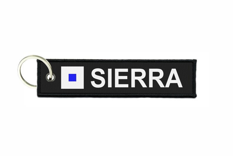 Keychain Diving Flag Code Signals Signal Maritime Alphabet S SIERRA