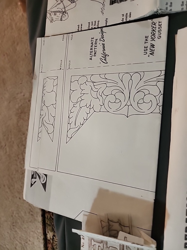 Vintage CRAFTAID Plus Leather Patterns