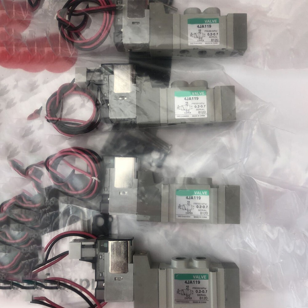 For CKD 4JA119 DC24V Solenoid Valve