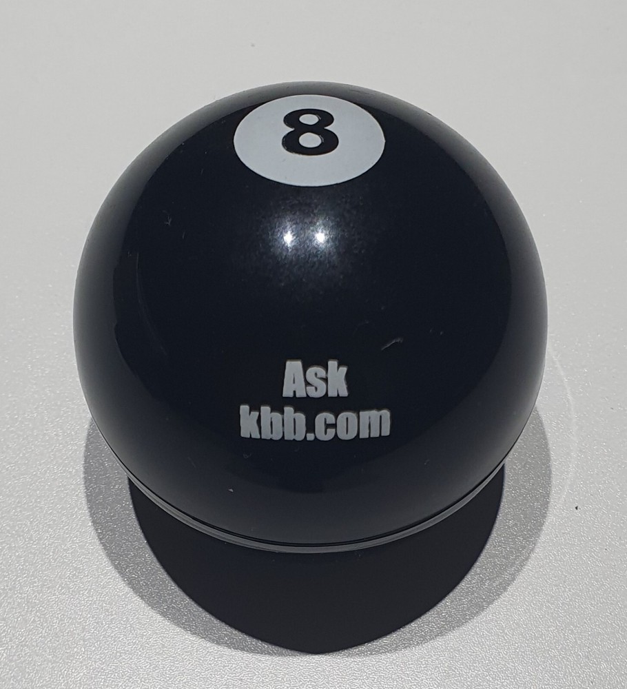 The Magic 8-ball. Used