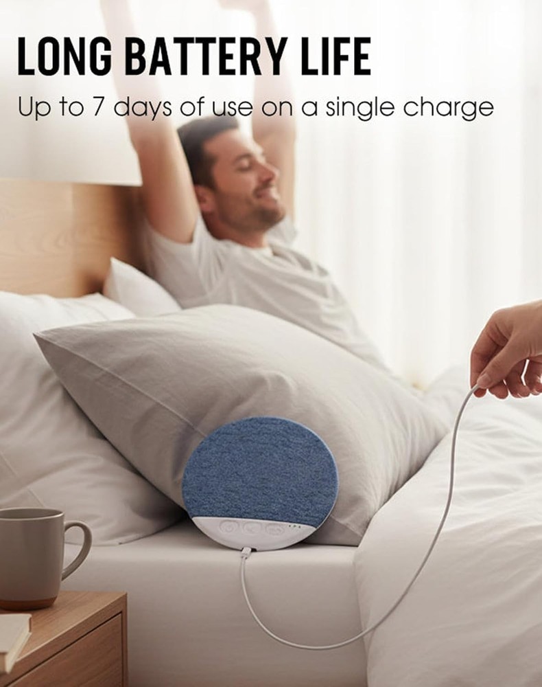 OYB Bluetooth Pillow Speaker, Mini Portable Under-Pillow SpeakerSoft Immersive S