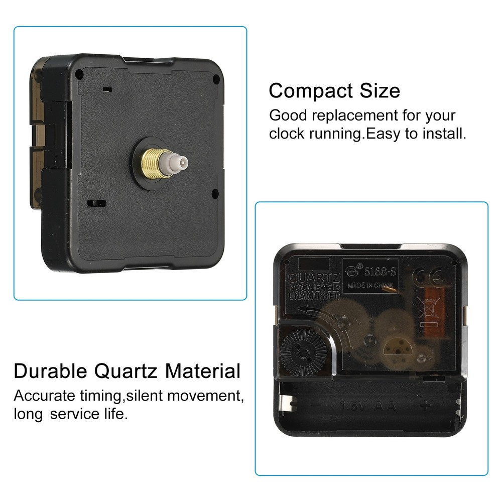 Clock Mechanism Replacement, Quartz Clock Mechanism DIY Wall Clock, 16082