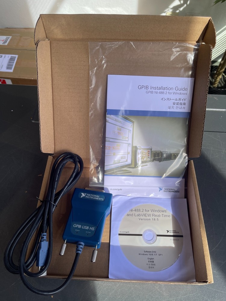 National Instrumens Ni Interface Adapter Controller Ieee 488 Gpib-Usb-Hs