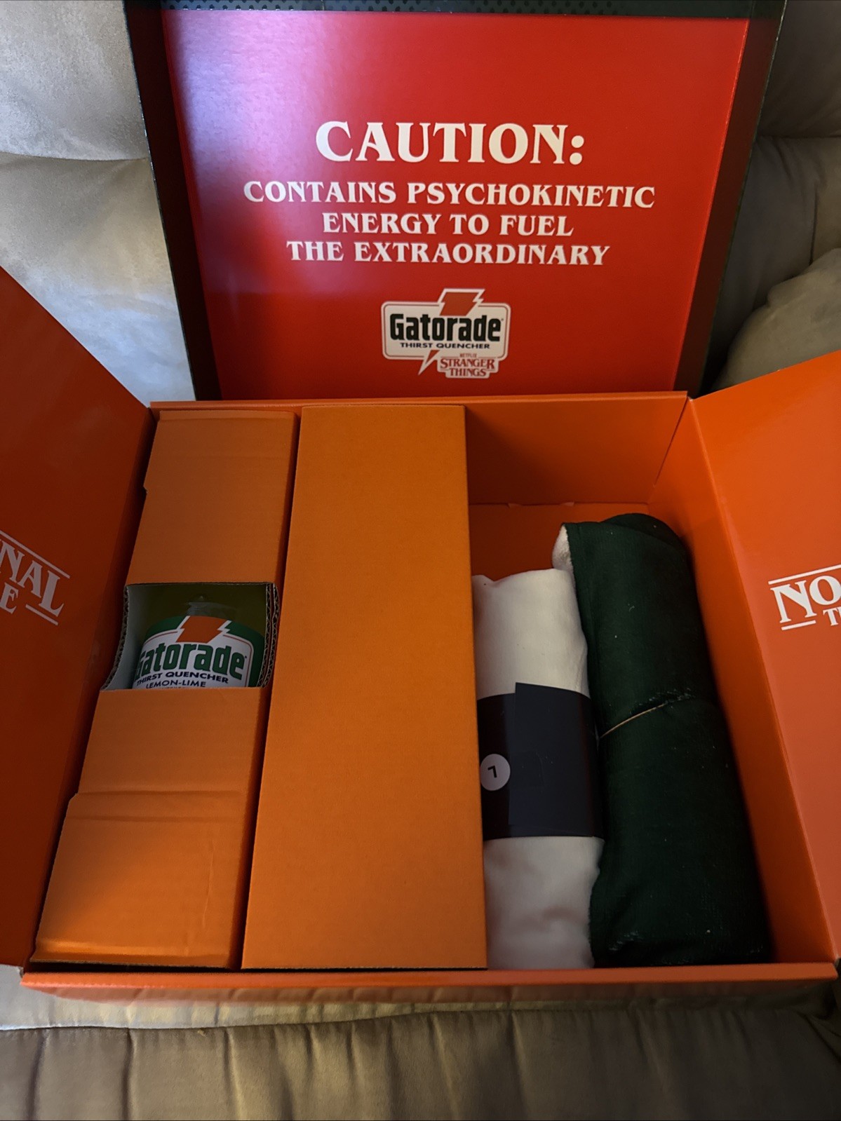 Stranger Things X Gatorade Exclusive 1987 Hawkins Capsule Size L