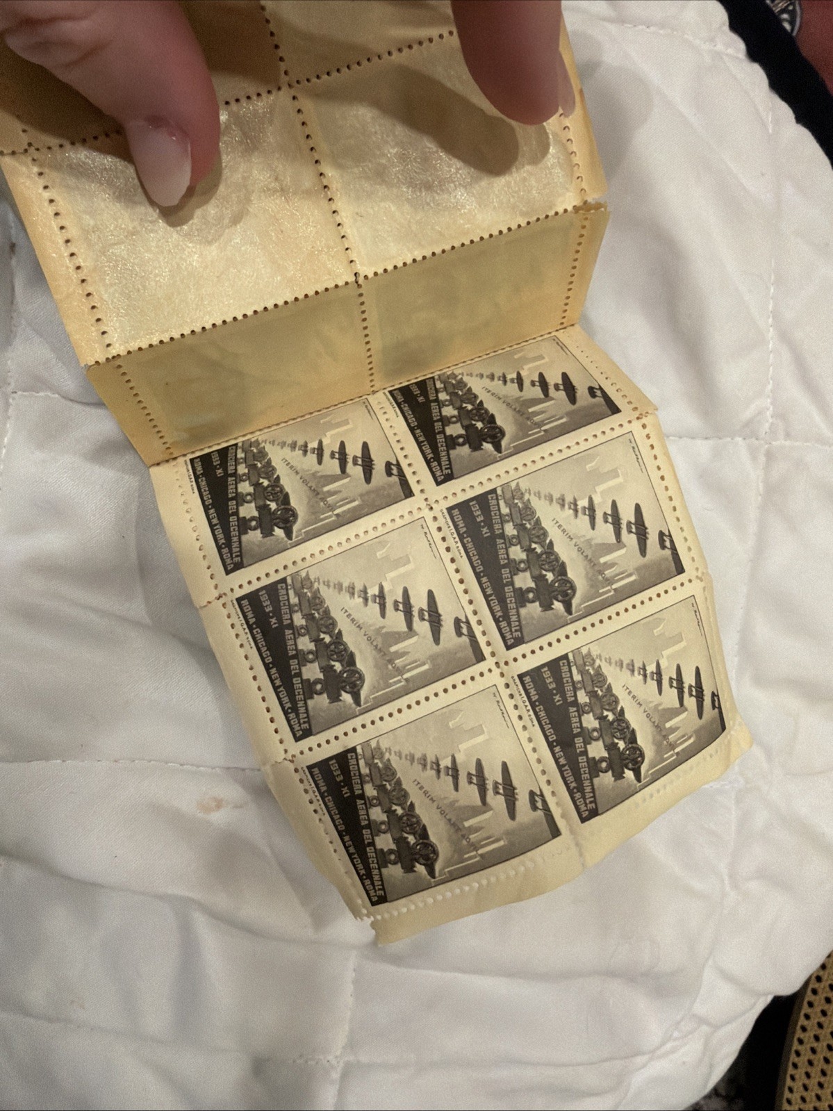 BALBO FLIGHT 1933 THE RARE ORIGINAL COMPLETE BOOKLET