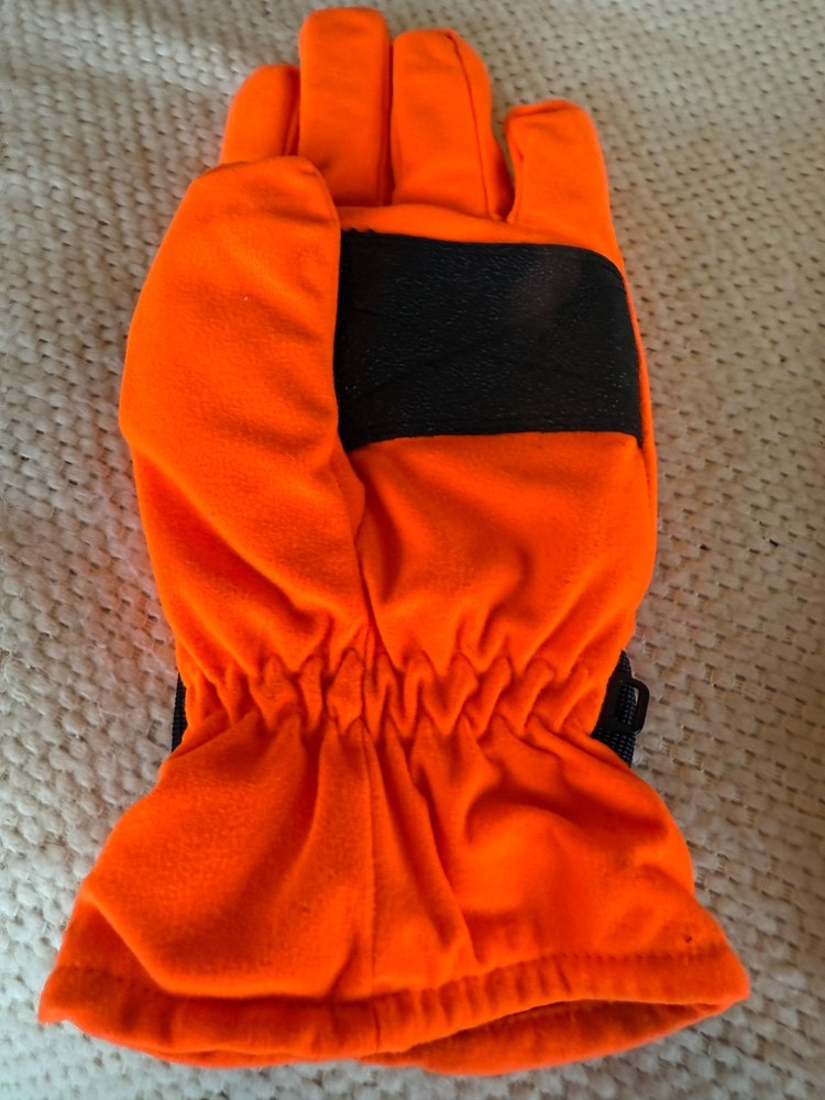 Orange Waterproof Hunting Gloves