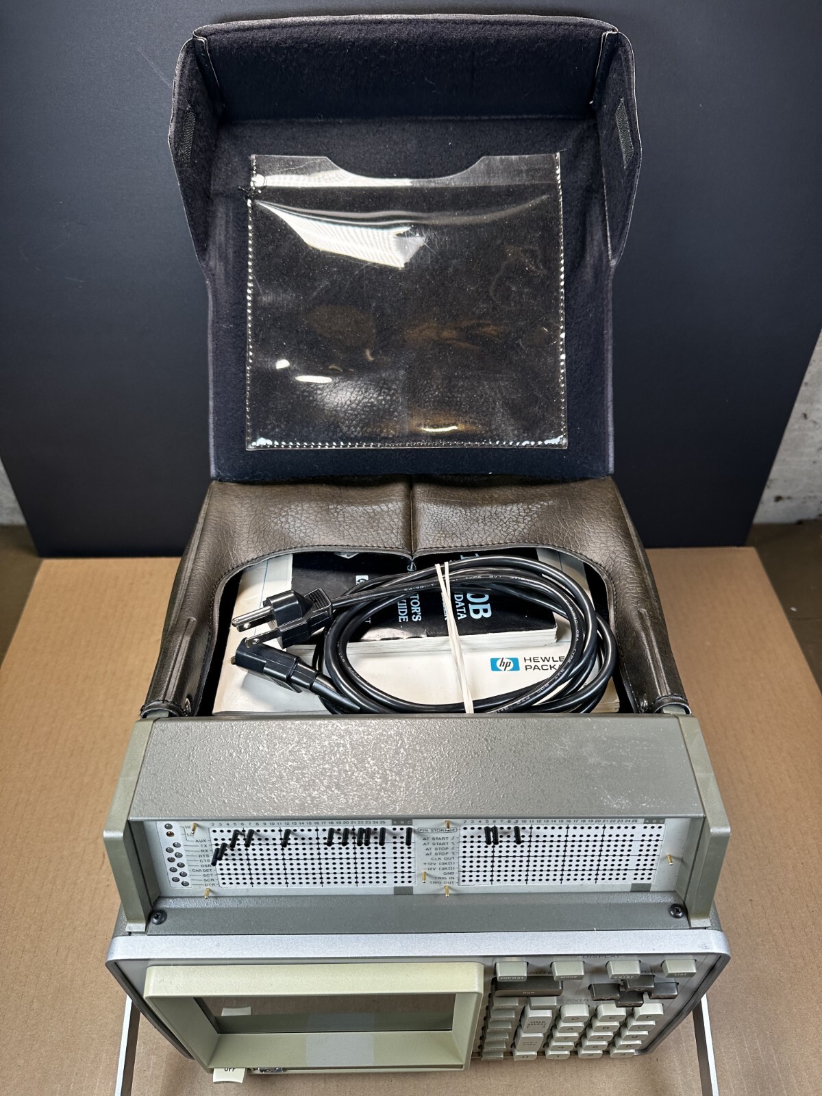 HP 1640B Serial Data Analyzer Hewlett Packard Works Ships Fast!!!