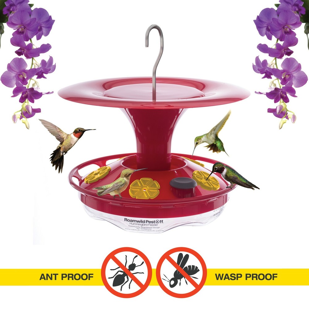 OPEN BOX Roamwild Hummingbird feeder