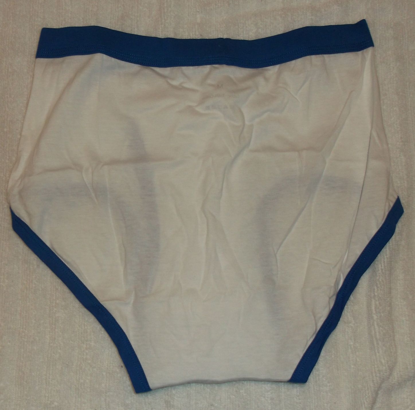 Men's Pattern / Cartoon / Colored Waistband Adult Briefs Underwear S, M, L