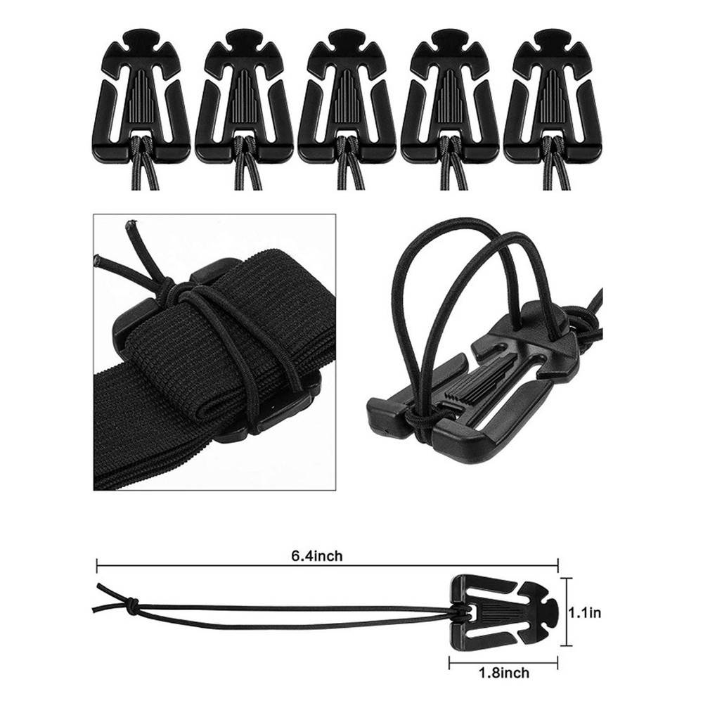 25Pack Camping Attachments for Molle Backpack