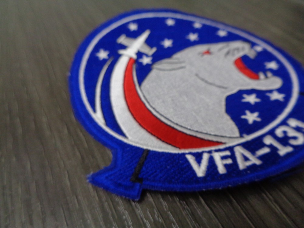 Strike Fighter Squadron VFA-131 Navy Patch LARGE 5 INCH NEW